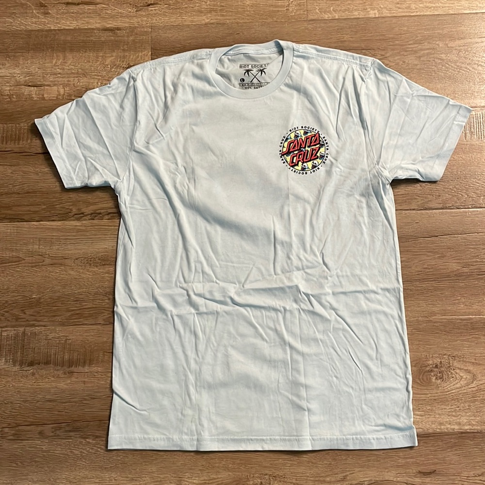 Blue Riot Society T-Shirt (L)